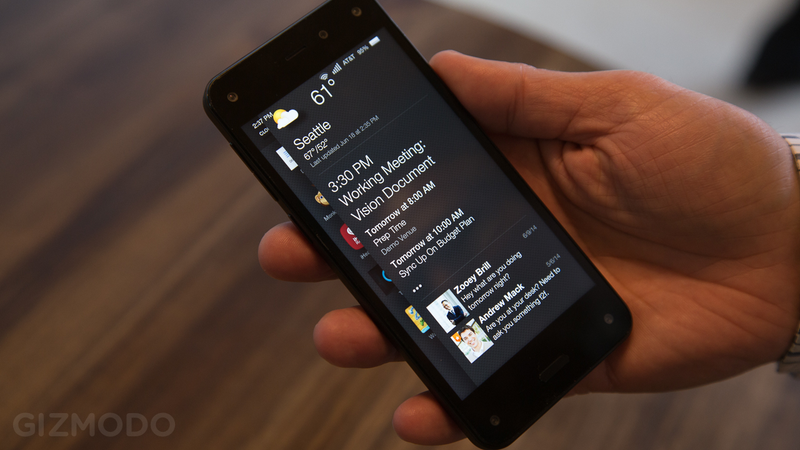 Illustration for article titled Amazon Fire Phone Hands-On: Great For Amazon, Less For You